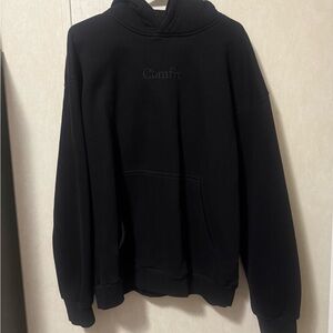 Comfrt onyx black signature fit hoodie size x-large